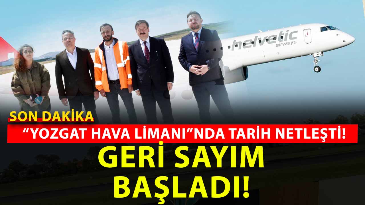Yozgat Uluslararası Havalimanında Yüzde 90 Tamamlandı!