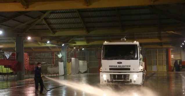 Meram Belediyesi Muhacir Pazarı’nda önlemleri artırdı