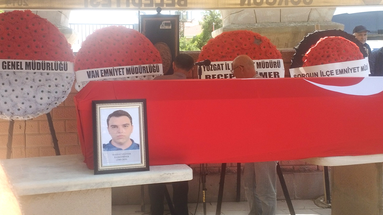 Yozgatlı Komiser Serhat Yiğiter Son Yolculuğuna Uğurlandı