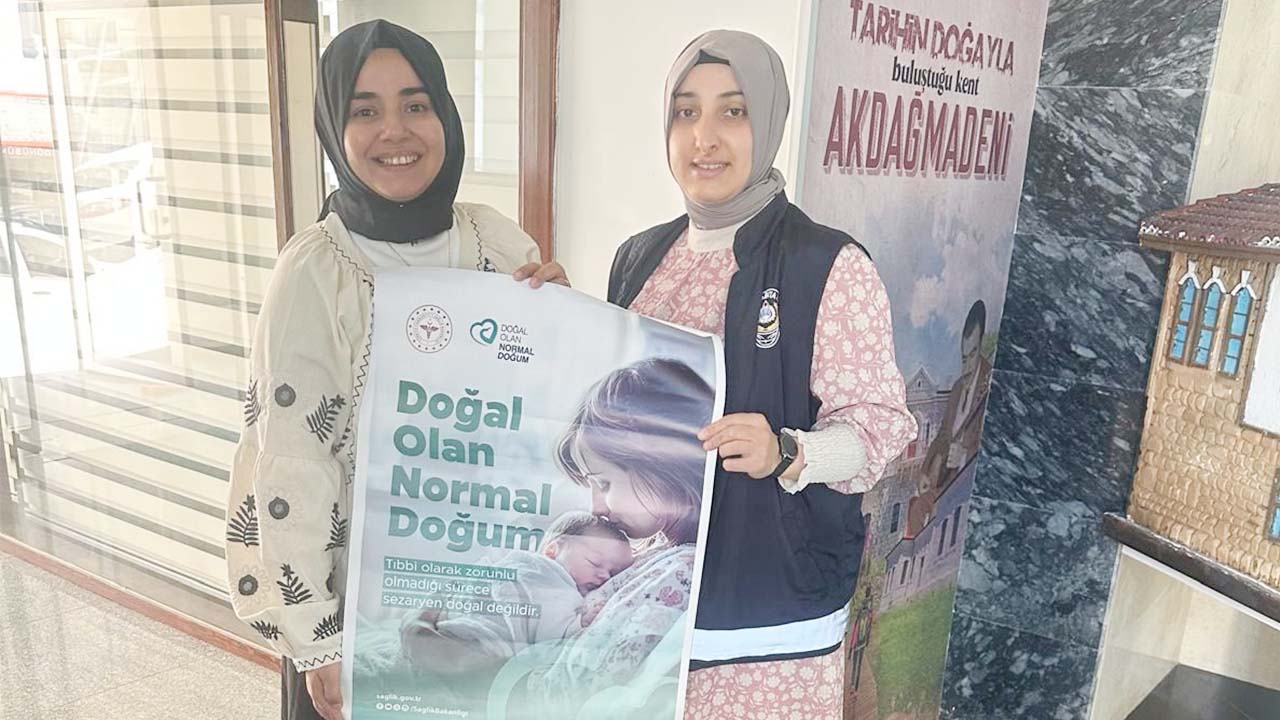 Akdağmadeni’nde Normal Doğumun Önemi Anlatıldı! Yanlış Bilgiler Giderildi!