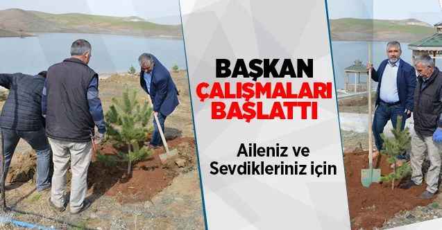 Başkan Öçal çalışmaları başlattı