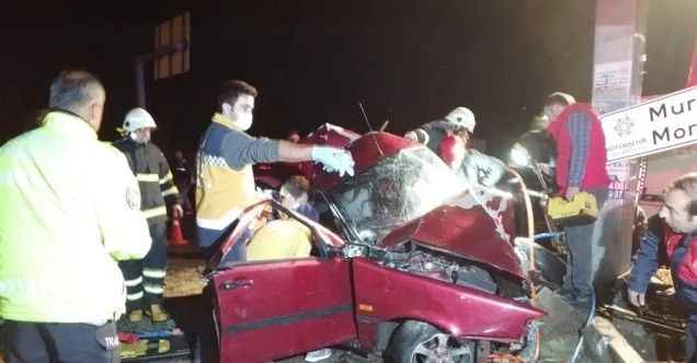 Aydın’da trafik kazası; 1 ölü, 2 yaralı