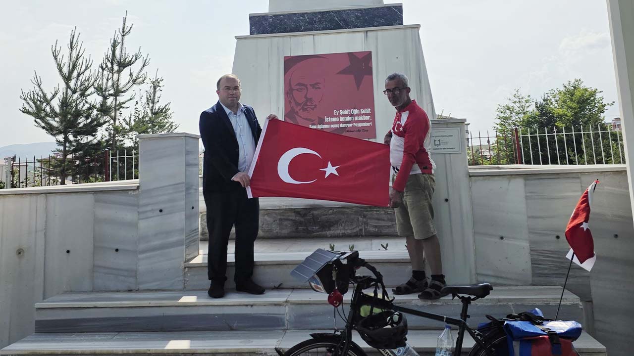 İzmir’den Yozgat’a Oradan Nene Hatun’a Pedal Çevirdi!