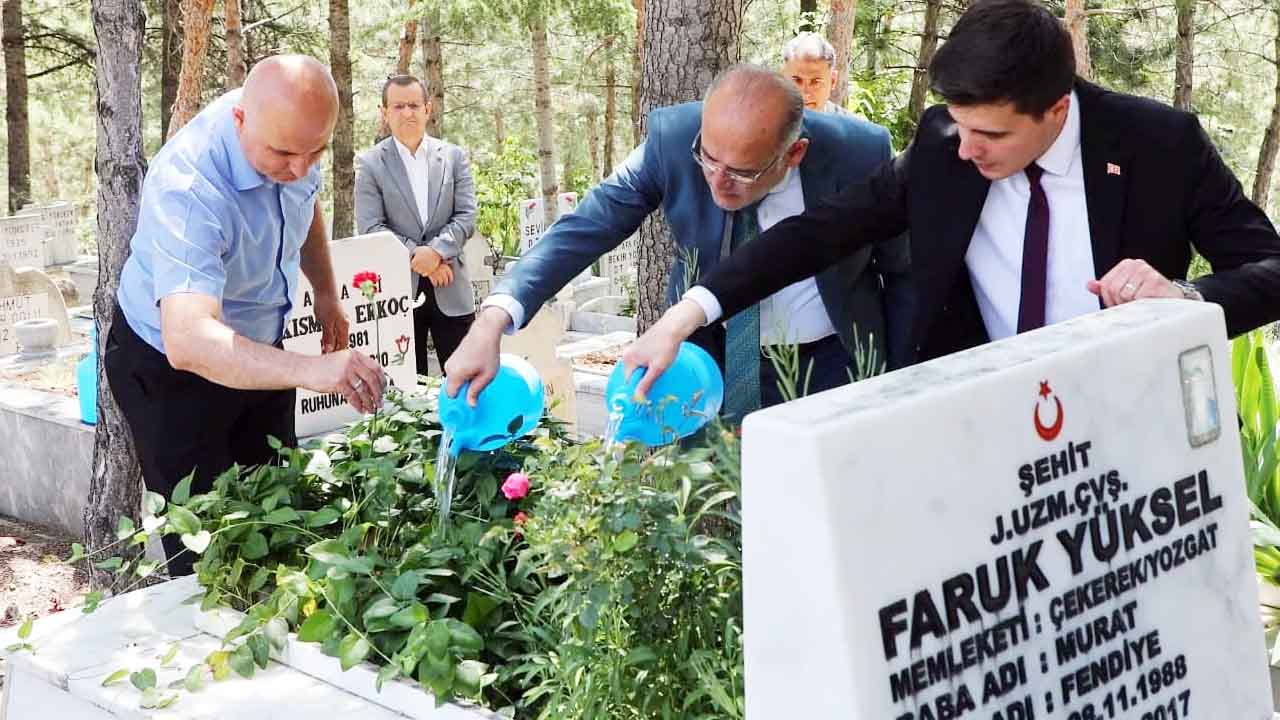 Çekerek’te Vefa ve Minnet Buluştu: Şehitler Unutulmadı, Aileleri Yalnız Bırakılmadı