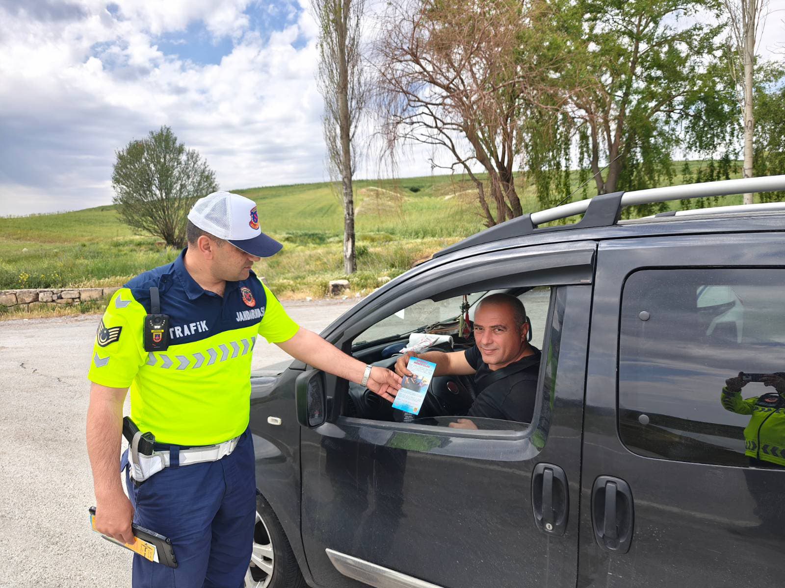 Yozgat’ta Jandarmadan Bayramda Trafik Denetimi