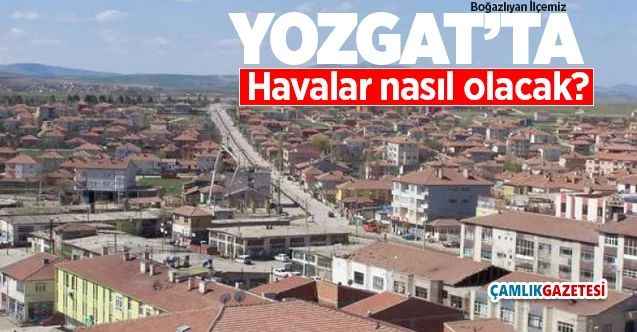 29 Mart 2020 Pazar Yozgat Hava Durumu