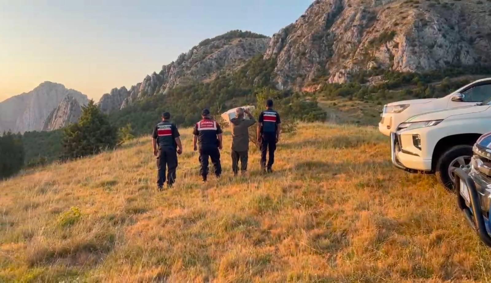 Yozgat'ın Kazankaya Kanyonu'nda Yaban Keçileri Görüntülendi