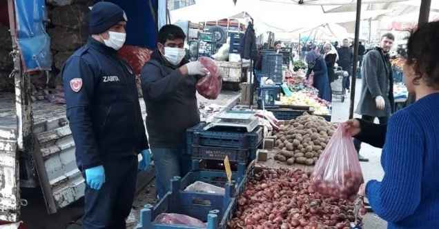 Pazar yerlerinde sıkı denetim