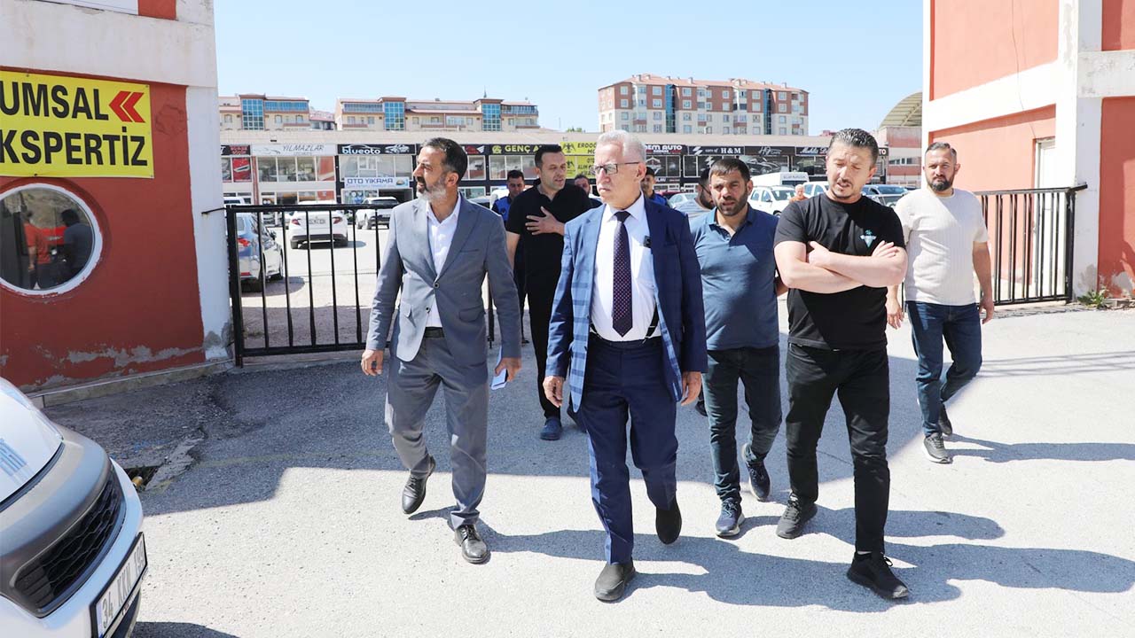 Yozgat Belediye Başkanı Kazım Arslan Sahada: Galericiler Sitesi'ne Yakın Takip!