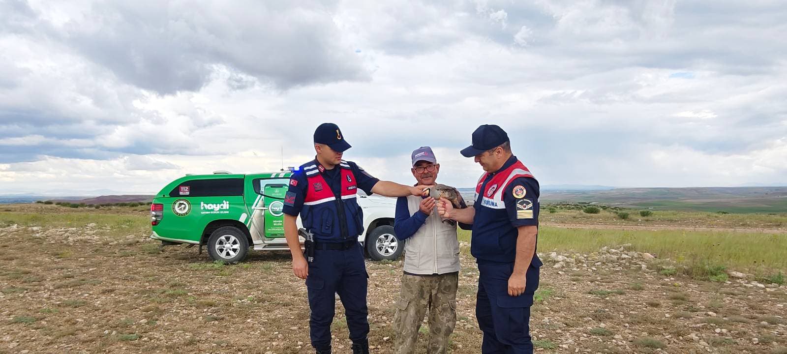 Yozgat’ta Yaralı Kınalı Keklik Koruma Altına Alındı