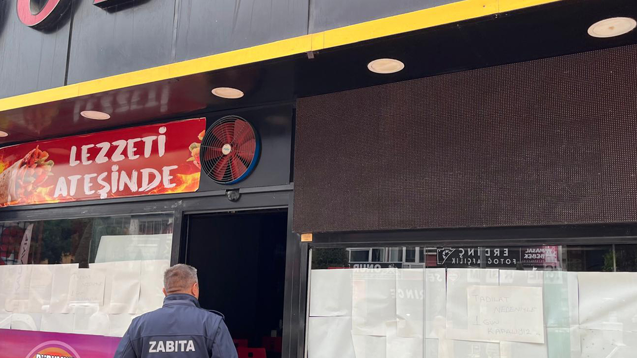 Yozgat’ta Hijyen Kurallarına Uymayan Dönerci Mühürlendi