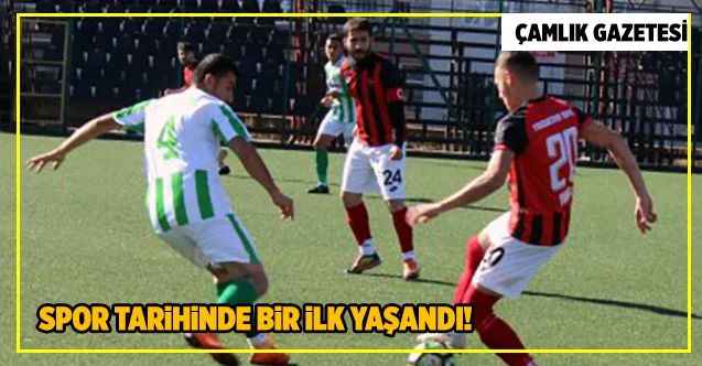 Spor tarihinde bir ilk yaşandı