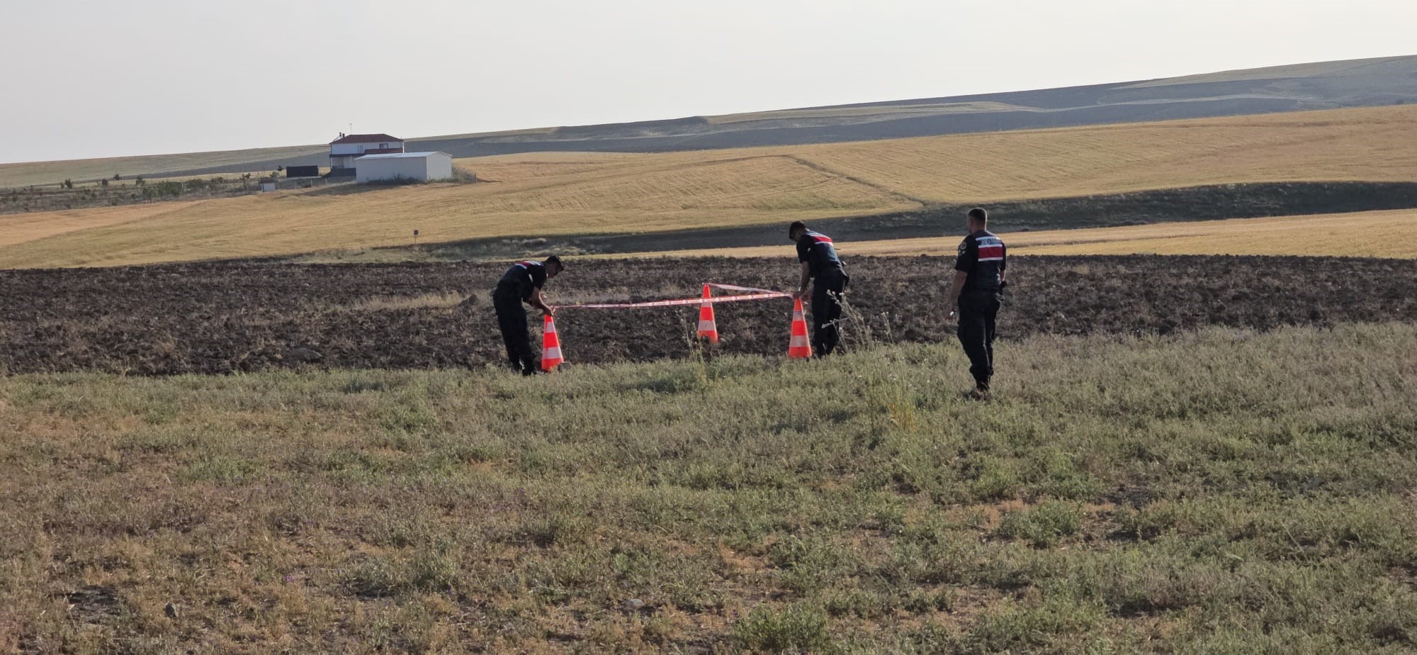 Başken'te Sakarya Meydan Muharebesi’nden Kalan Patlamamış El Bombası Bulundu