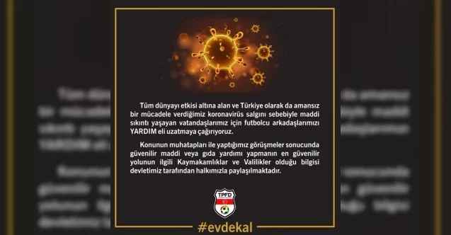 TPFD’den futbol camiasına yardım çağrısı!