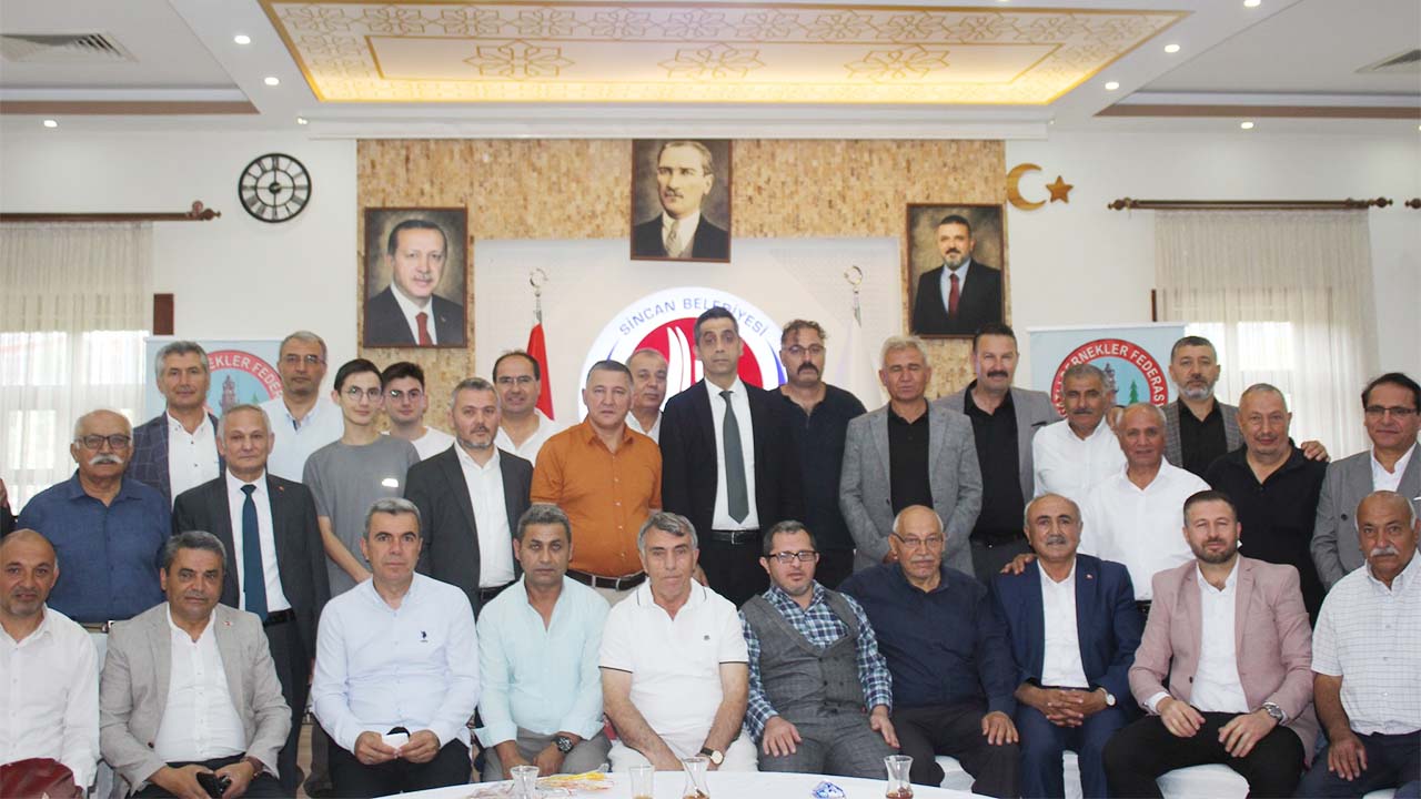 Yozgatlı Dernekler Federasyonu ve Sincan Yozgatlılar Derneği Bayramlaşmada Buluştu!