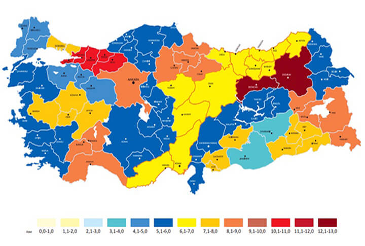 Yozgat aralarında neden yok? Türkiye’nin ilk 10’u açıklandı