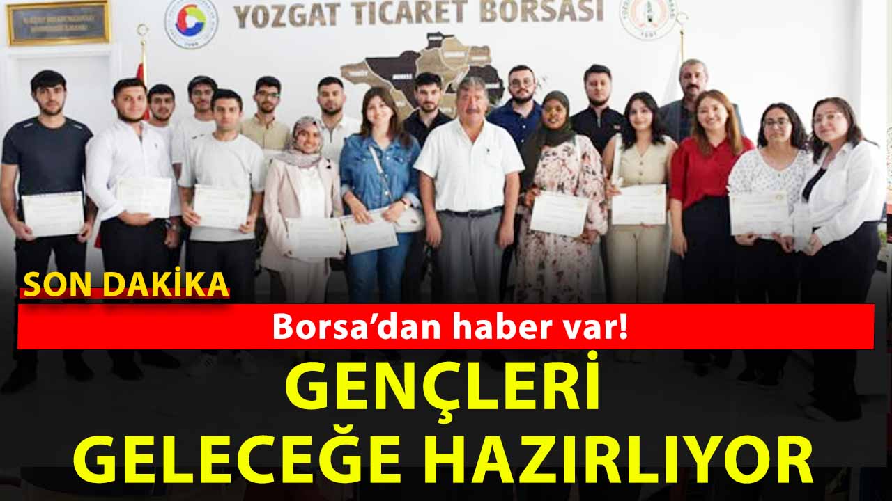 Yozgat Ticaret Borsası’ndan Gençlere Tam Destek: Pazarlama Eğitimi ve Öğrenci Buluşması