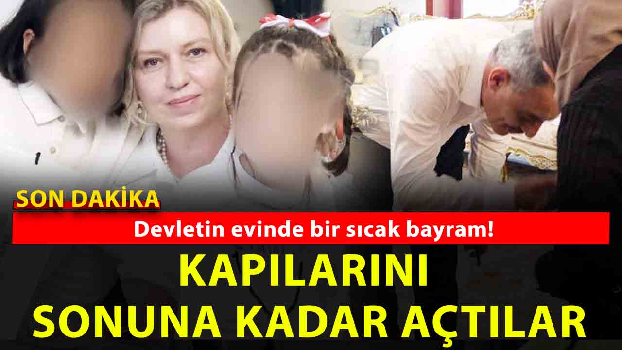 Yozgat'ta bayram güzelliği: devletin evi kapılarını sonuna kadar açtı!