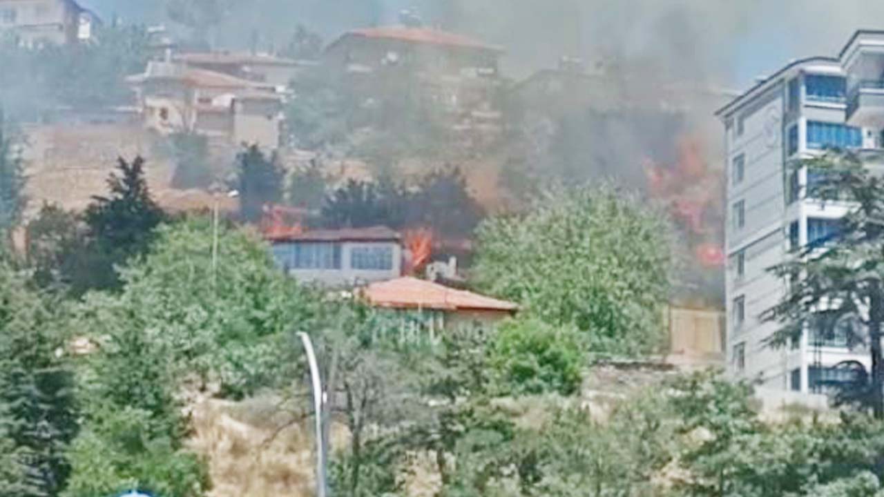 Yozgat'ta Korkutan Yangın! Ekipler Olay Yerine Sevk Edildi