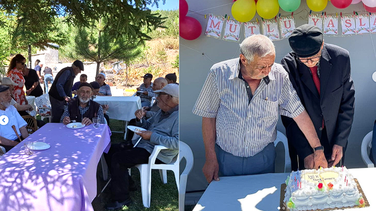Yozgat'ta Huzur Veren Doğum Günü Kutlaması