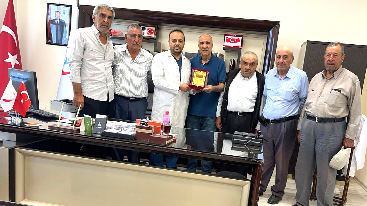 Yozgat’ın başarılı başhekimine sağlıklı ziyaret!