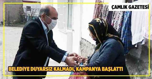 Çayıralan Belediyesi duyarsız kalmadı, kampanya başlattı