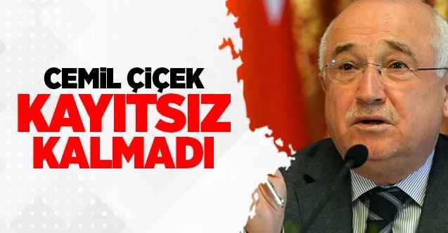 Eski TBMM Başkanı Çiçek, Sağlık Çalışanlarına Destek Oldu