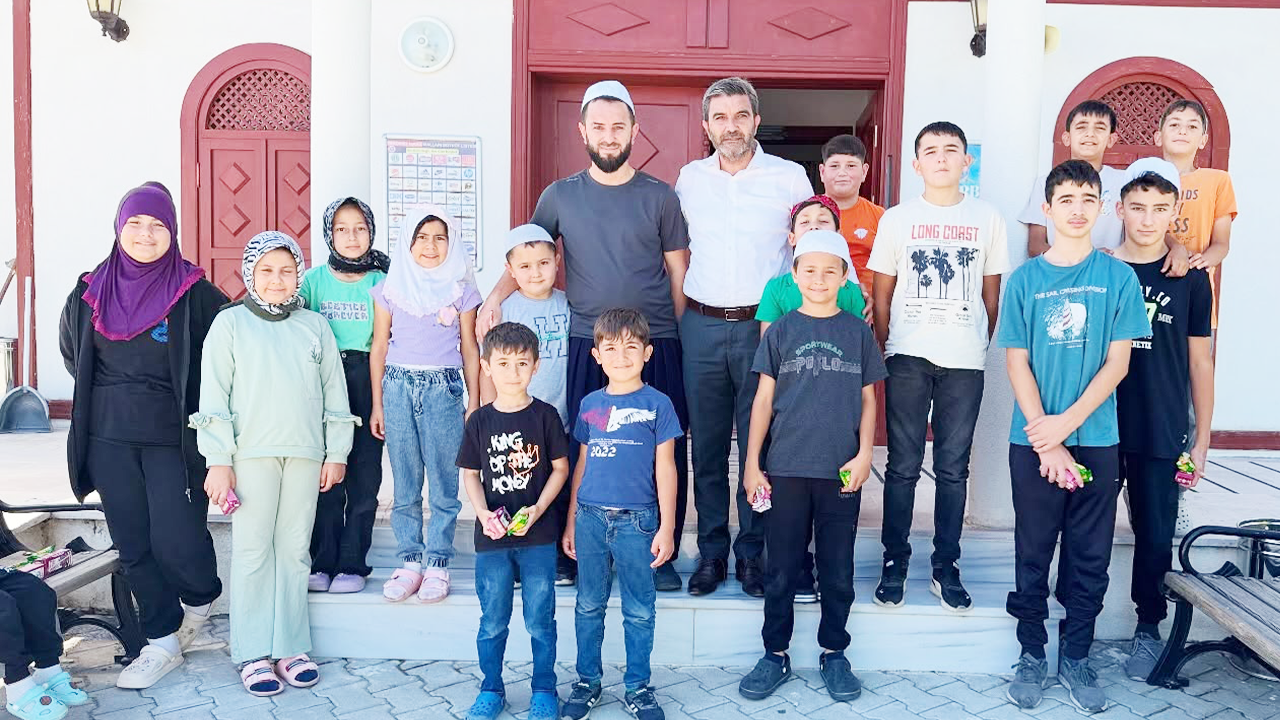 Aydıncık’ta Yaz Kurslarına Anlamlı Ziyaret