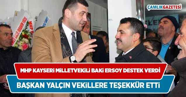 MHP Kayseri Milletvekili Baki Ersoy Akdağmadeni'nde 50 ailenin kirasını kendi maaşından karşılayacak