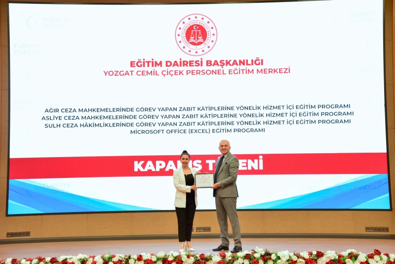 Yozgat'ta Zabıt katipleri eğitimden geçti