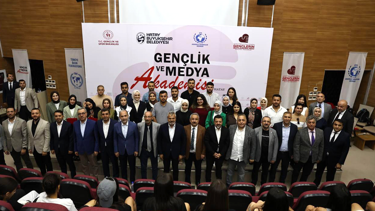 Gençlik ve Medya Akademisi Hatay’da Gerçekleştirildi