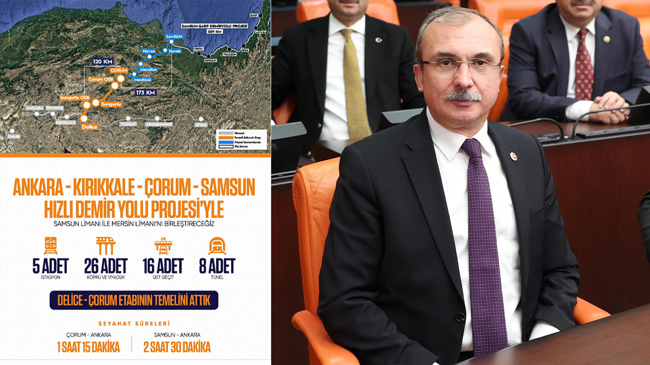 Yozgat’ın yanı başından çok hızlı geçecek Samsun’a kadar gidecek!