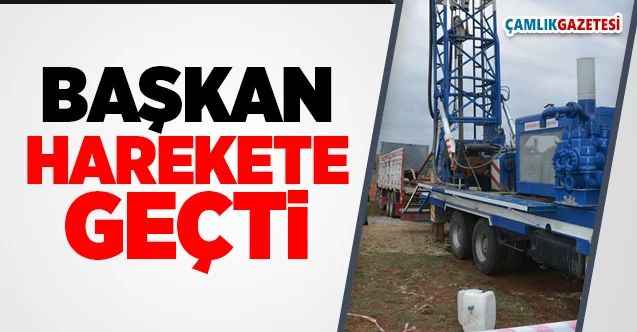 Sarayket Belediyesi Sondaj Çalışmalarına Başladı