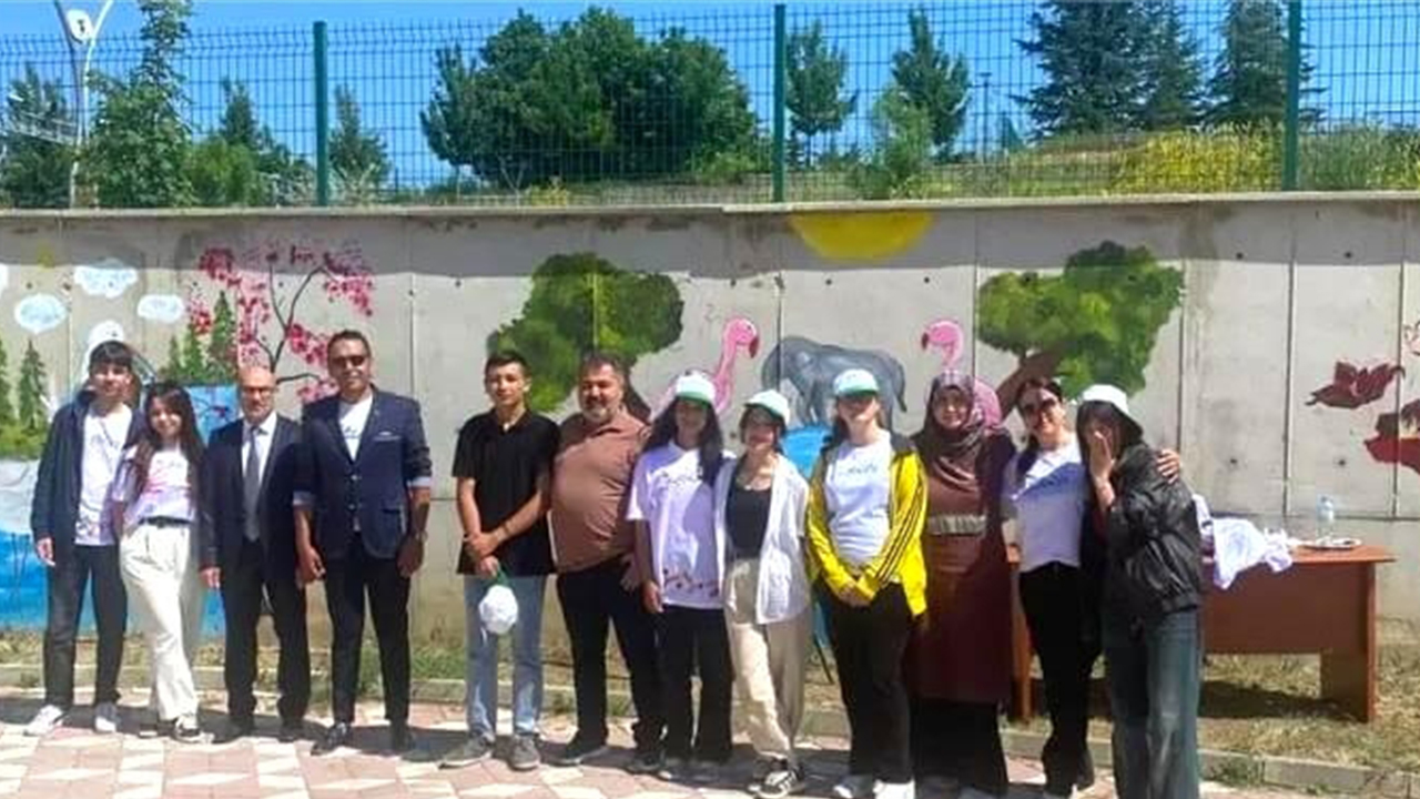 Yozgat’ta Yeşil Çevre Duvarına Sanatsal Dokunuş
