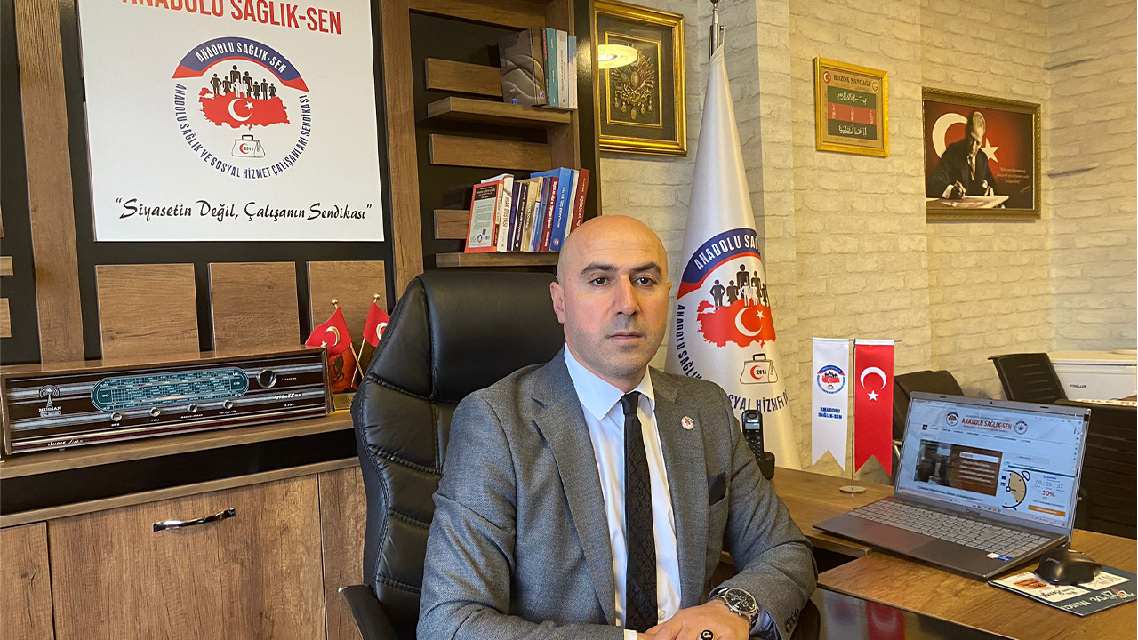 Anadolu Sağlık Sen Genel Başkanı Necip Taşkın: Toplu Sözleşmeden Umut Yok!