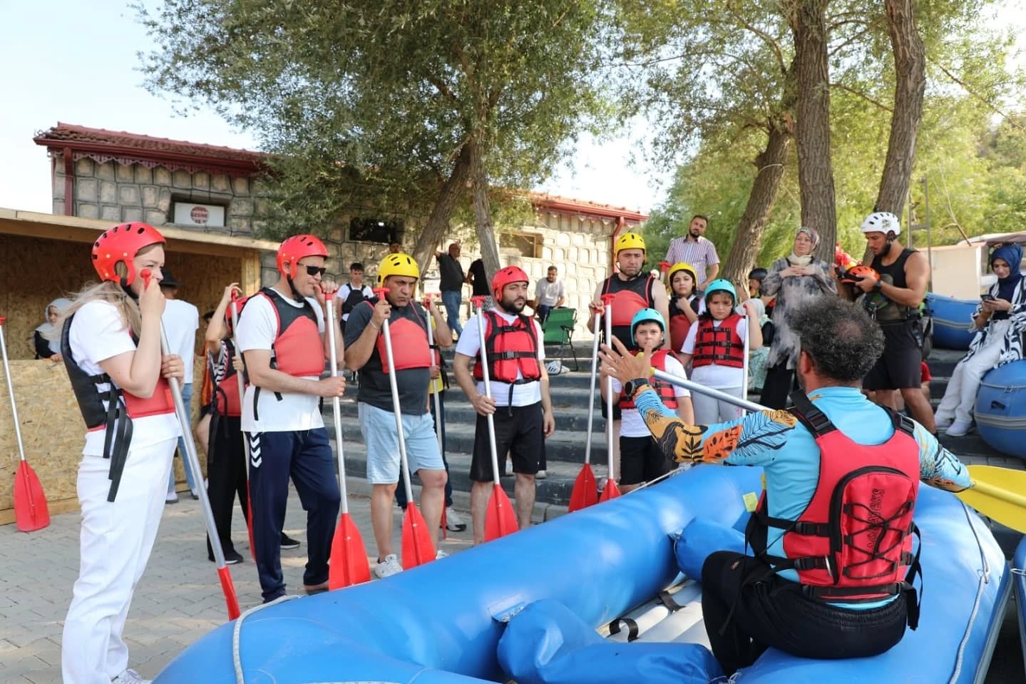 Yozgat'ta Belediye Başkanları Rafting Yaptı