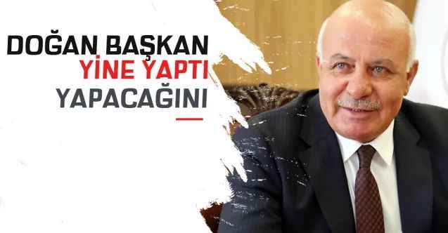 Doğankent Belediye Başkanı Doğan Sungur, Cumhurbaşkanı Recep Tayyip Erdoğan'ın Çağrısını Karşılıksız Bırakmadı
