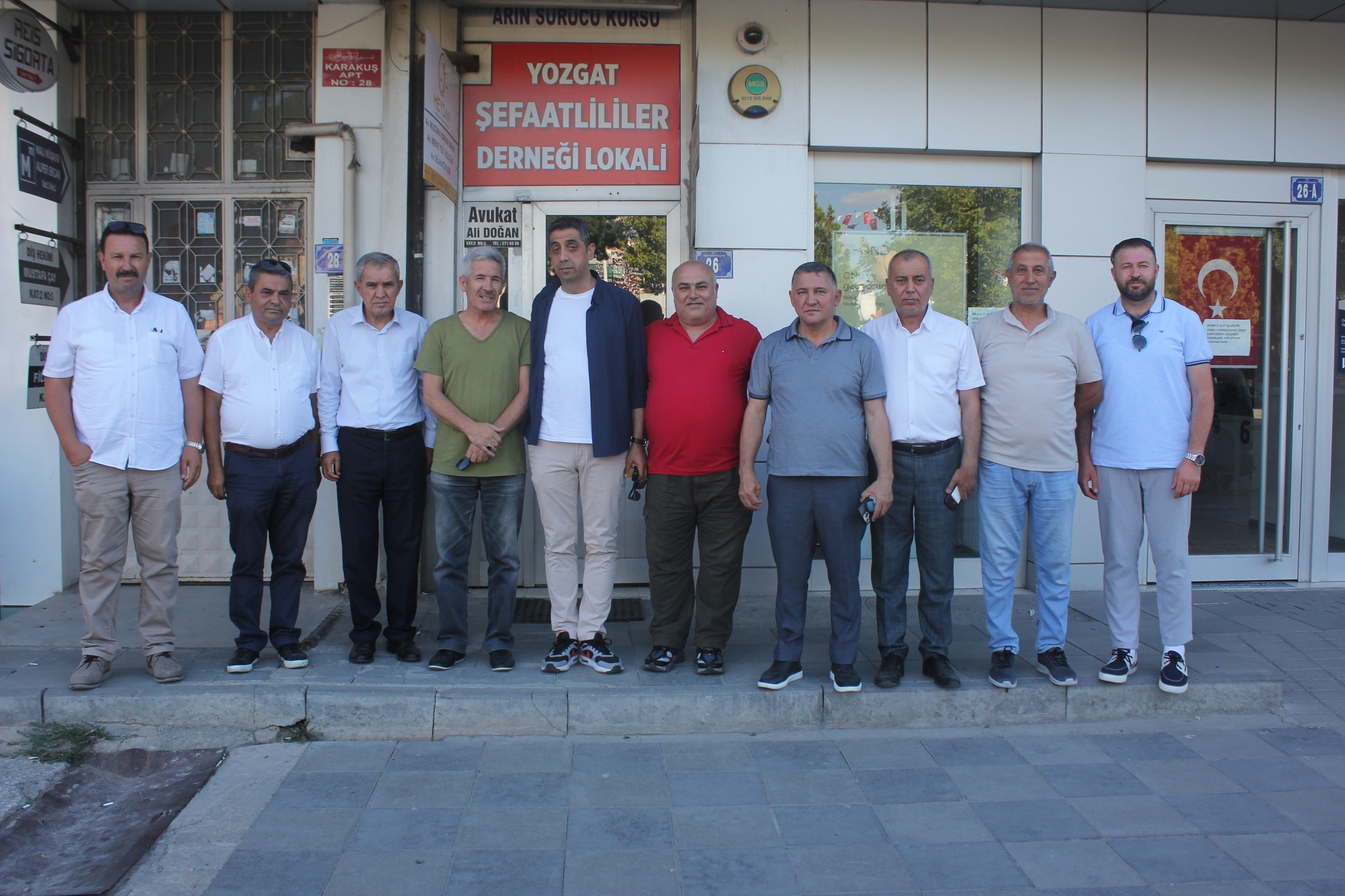 Ankara Yozgatlı Dernekler Federasyonu'ndan Hayırlı olsun ziyareti