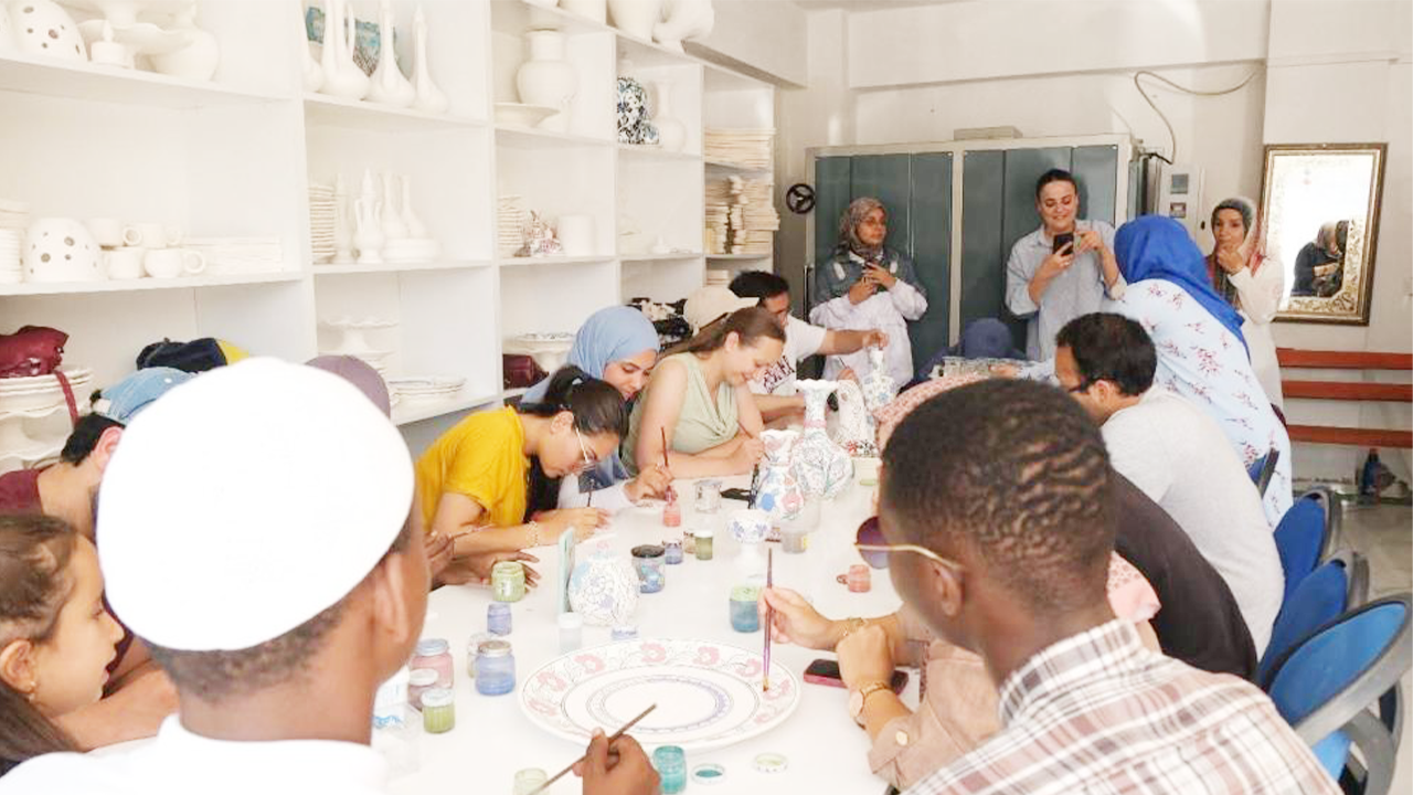 Yabancı Öğrenciler Çiniyle Tanıştı: Sorgun’da Kültürel Buluşma