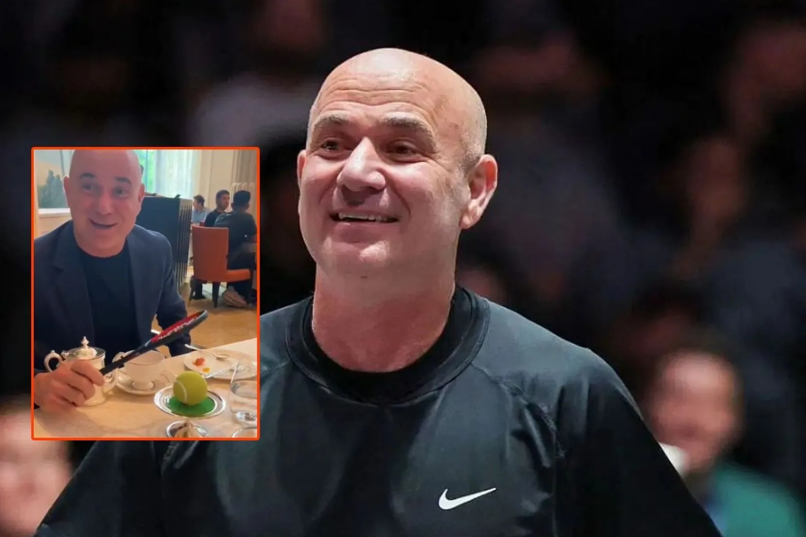 Tenis Efsanesi Agassi, Wimbledon’da Kızıyla Raketli Tatlı Sürprizi Yaşadı
