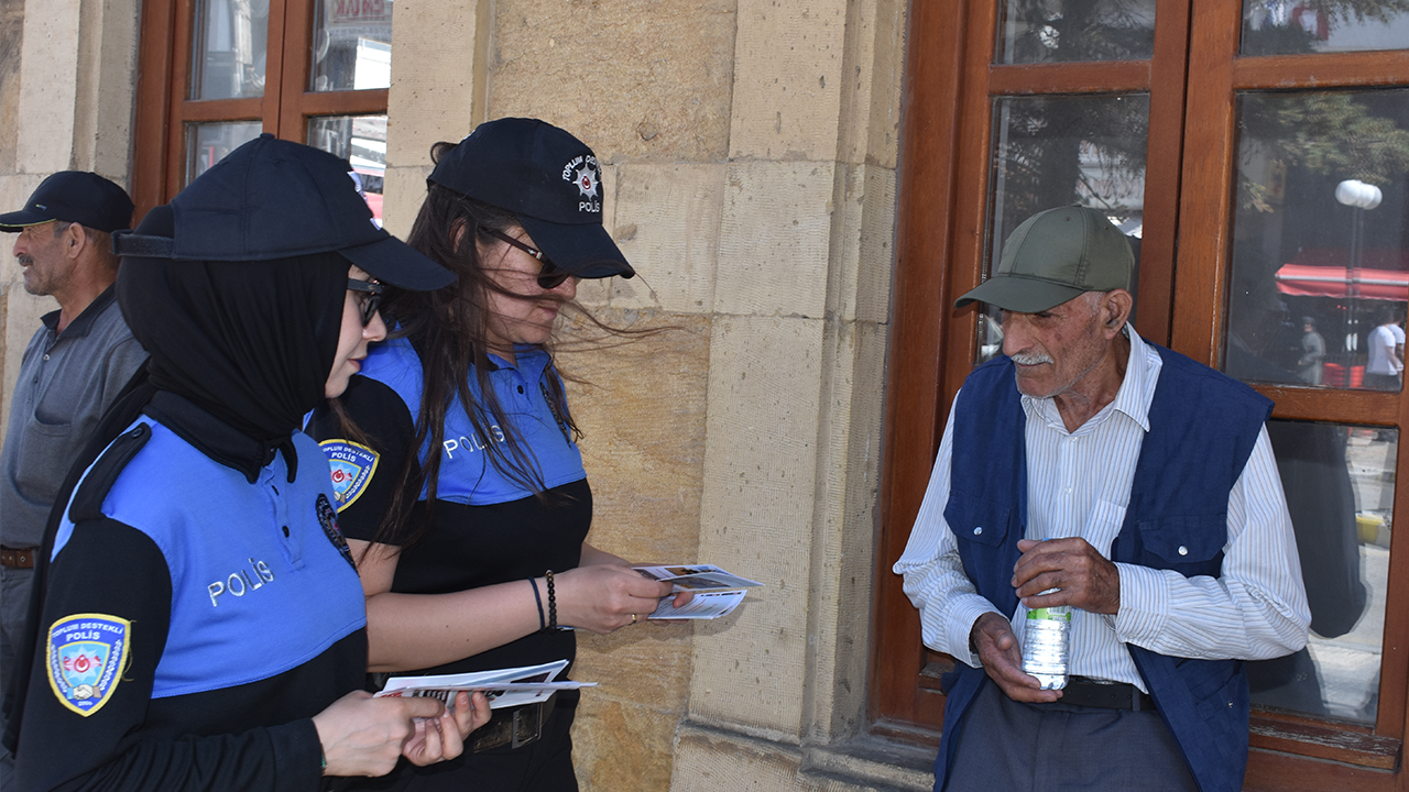 Yozgat Emniyeti’nden Güvenlik ve Farkındalık Atağı