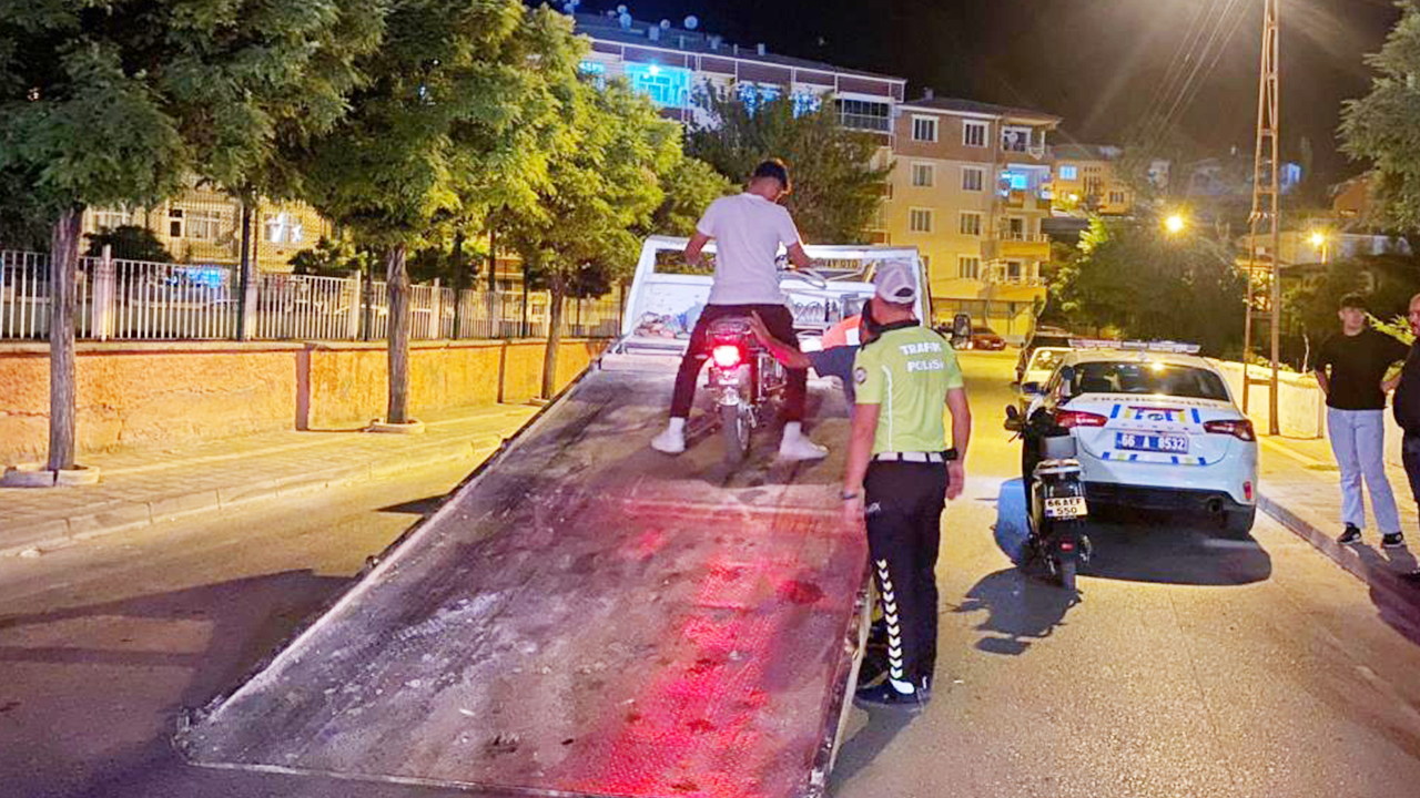 Yerköy’de Gece Trafik Denetimi: 396 Bin Lira Ceza Kesildi