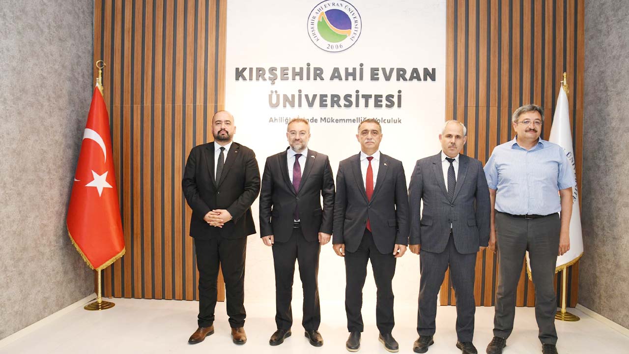 Yozgat-Kırşehir Rektörlerden İş Birliği Görüşmesi