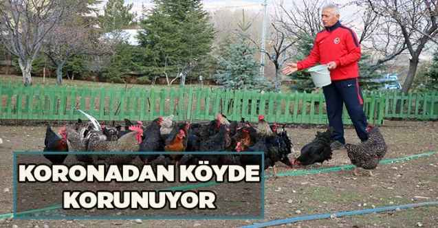 Osman İçme, Korona virüsten korunmak için şehir hayatını bıraktı, köyüne yerleşti
