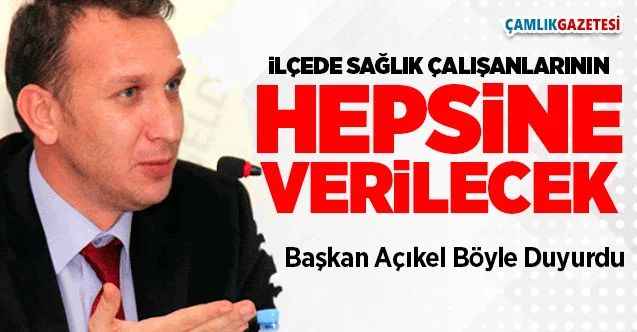 Sarıkaya'da sağlık çalışanlarının hepsine yüz koruyucu siper verilecek