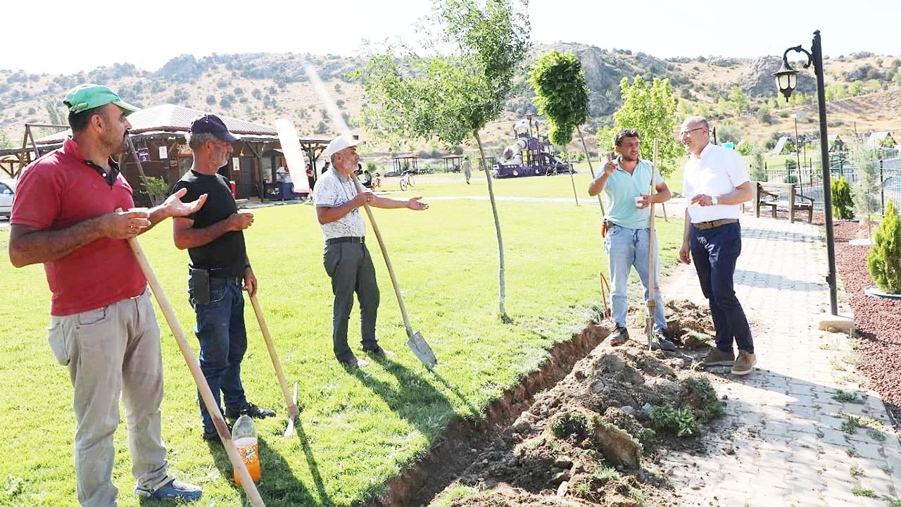 Çekerek'te Altyapı Çalışmaları Hız Kesmeden Devam Ediyor