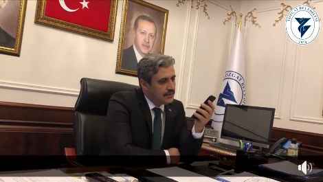 Başkan Köse telefonla arayarak hal hatır sordu