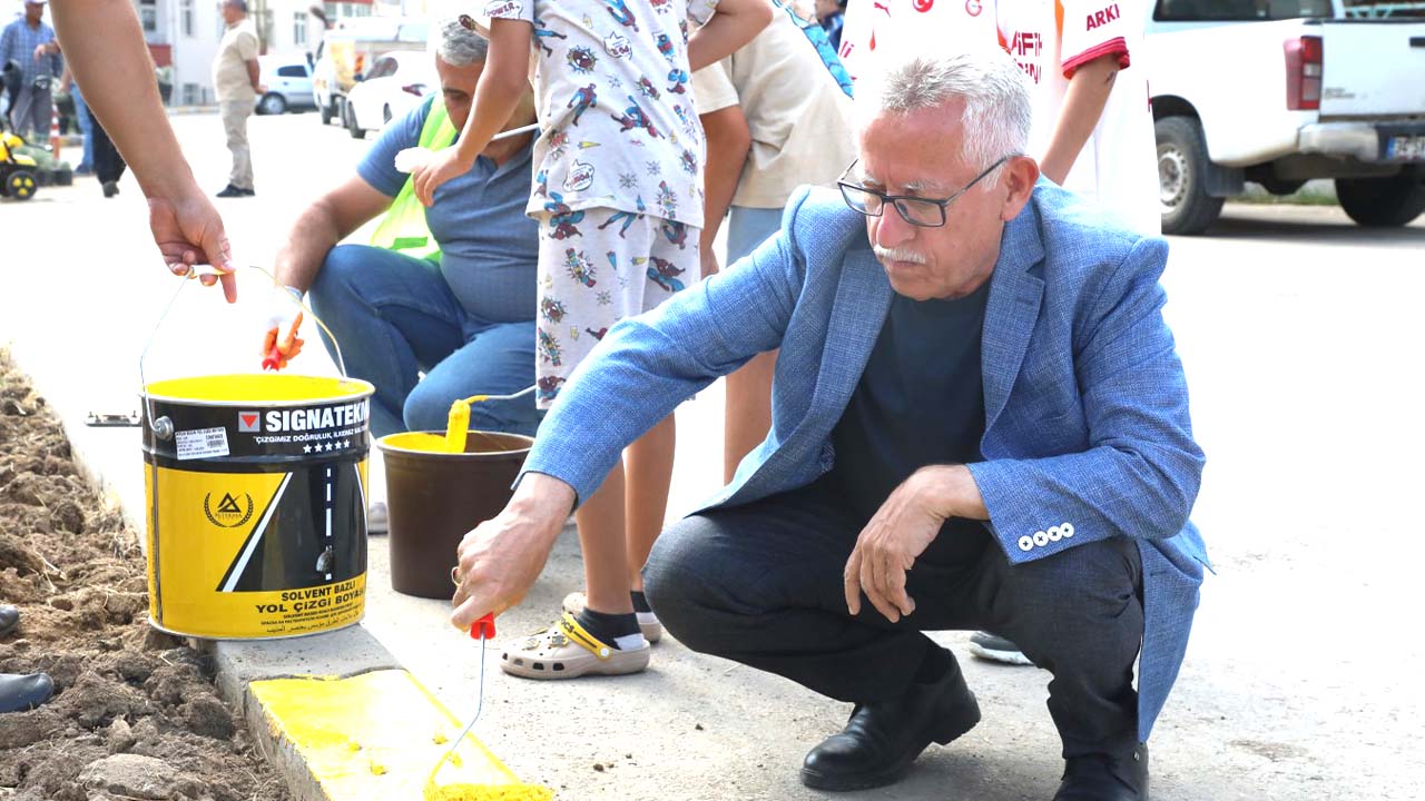 Yozgat Belediyesi'nden Lavanta Fidanı Dikimi ve Boyama Etkinliği