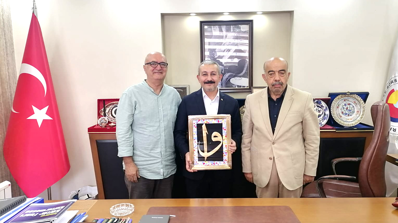 Yozgat Gimat Grubu Yönetim Kurulu Başkanı Zafer Özışık ve Oktay Yıldırım’dan TSO'ya Anlamlı Ziyareti