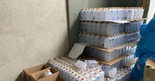 İstanbul’da sahte dezenfektan operasyonu